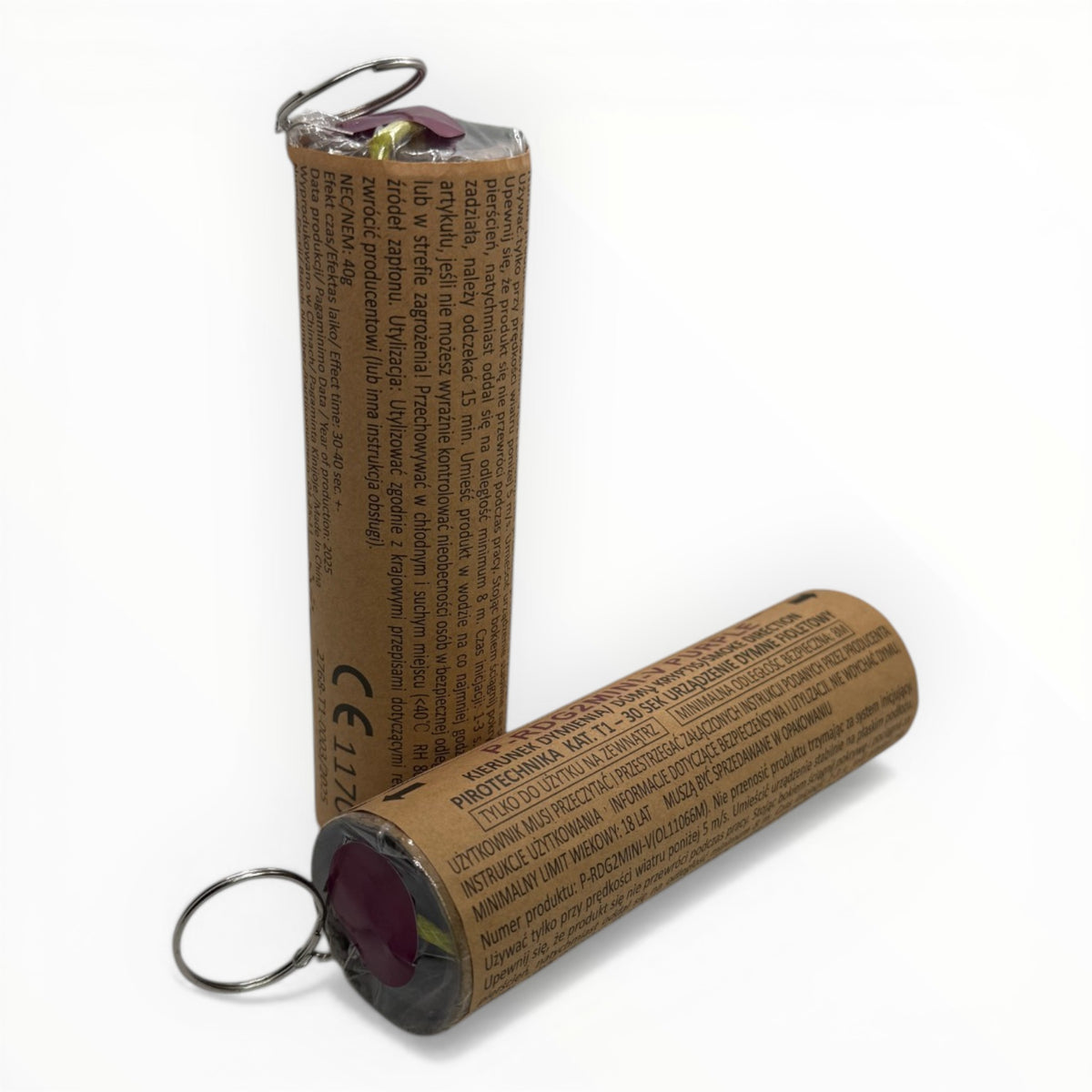 SMOKE GRENADE RDG-2 MINI. COLOR SMOKE (Pack of 10)