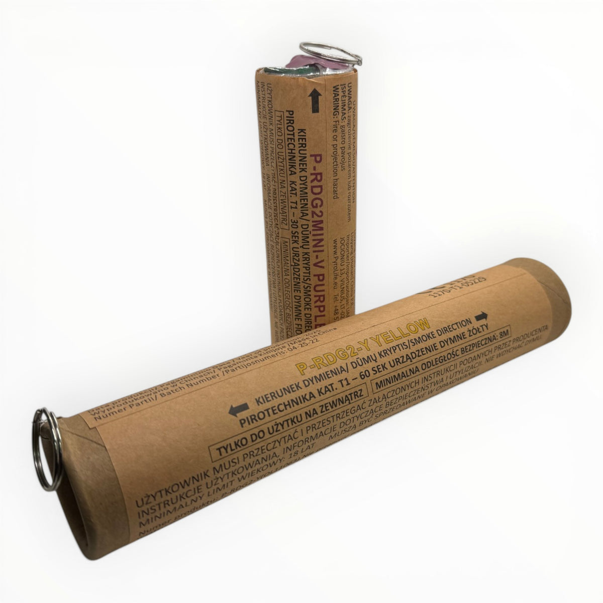SMOKE GRENADE RDG-2 MINI. COLOR SMOKE (Pack of 10)