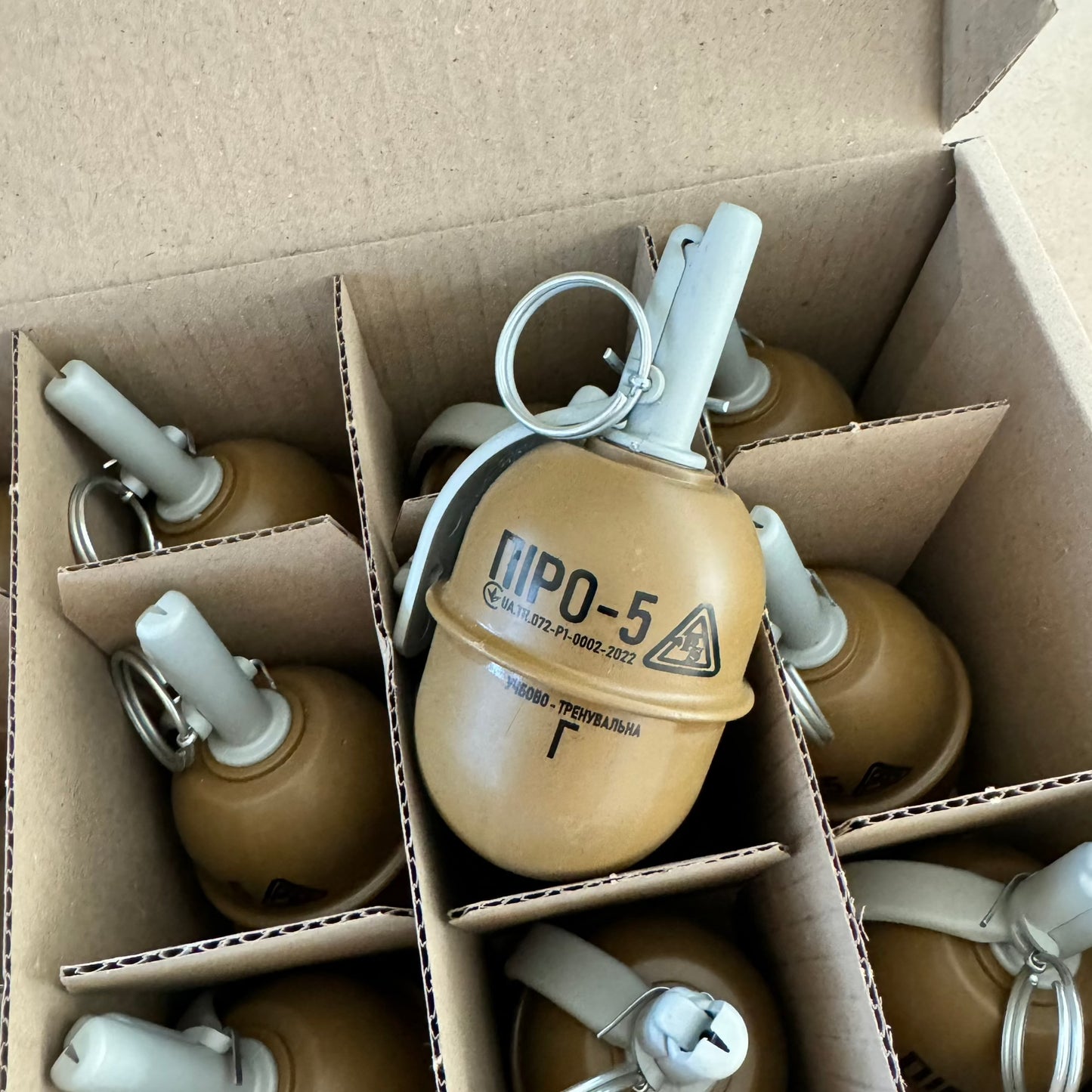 PIRO-5G AIRSOFT HAND GRENADE (Pack of 12)