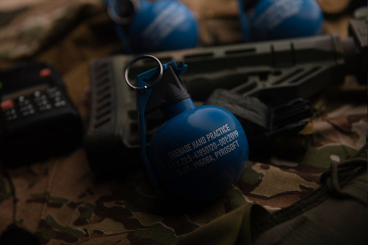 Practice hand grenades P-67 NATO and PIRO-5