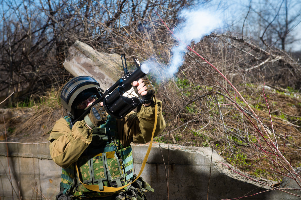 Pyrotechnic Payload PYROSOFT EU. Pyrotechnics for military training, airsoft and tactical.